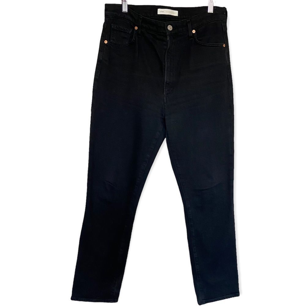 Wilfred x Citizens of Humanity Black Nola Super High-Rise Slim Jeans Size 32